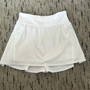 Spanx White Athletic Skort